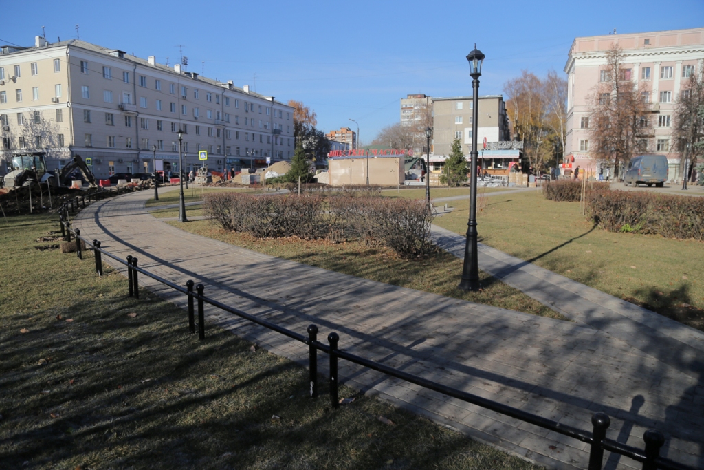 Благоустройство сквера в центре Сормова выходит на финишную прямую (ФОТО) - фото 1